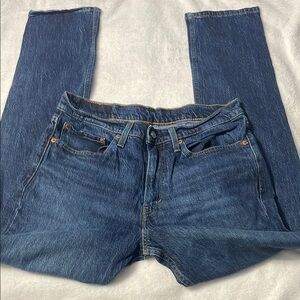 Levi's Blue Straight Jeans with Classic Stitching NWOT